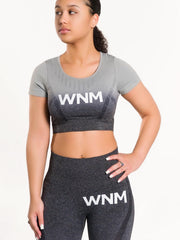 Gray WNM Workout Outfit Set